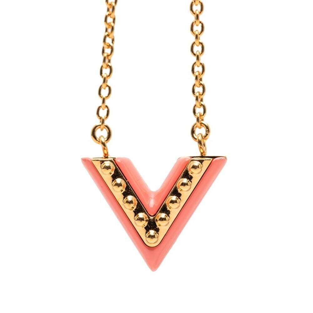 LOUIS VUITTON Pink Necklace - Picture 1 of 8